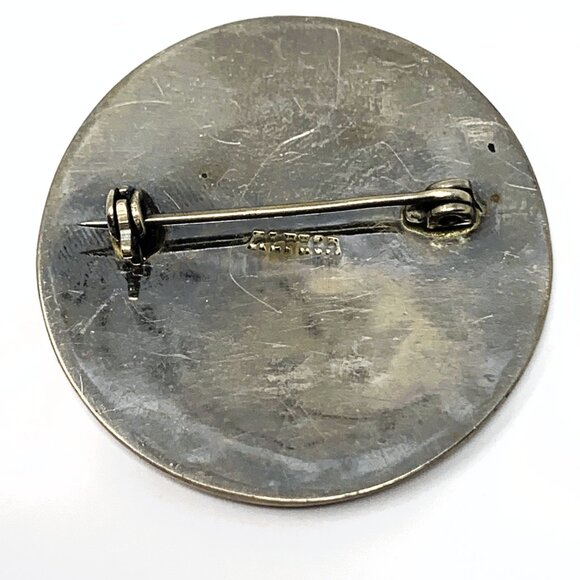 Alpaca Mexico Silver Flower Brooch - Picture 3 of 6